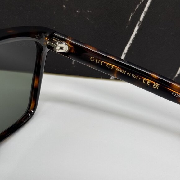 NEW GUCCI SUNGLASSES GG0748S 003 HAVANA EYEWEAR - Picture 9 of 10